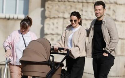 Michelle Keegan glows on mummy duty ahead of her acting comeback