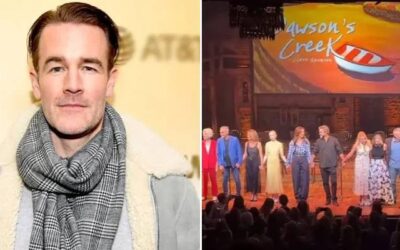 James Van Der Beek appears at ‘Dawson’s Creek’ reunion despite pulling out