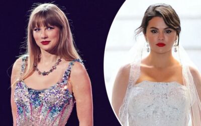 Taylor Swift goes incognito as she arrives at Selena Gomez wedding