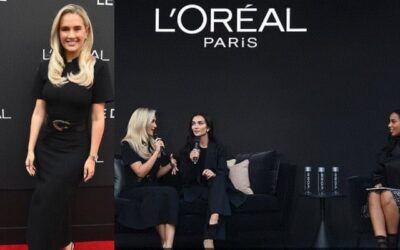 Molly Mae goes from farm day with daughter Bambi to fierce glam event