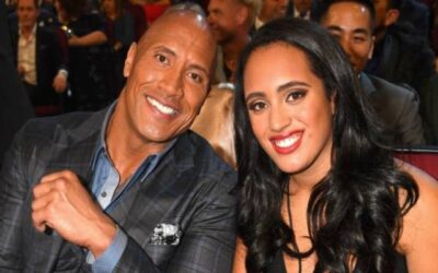 Dwayne Johnson gets emotional as he talks about his older daughter