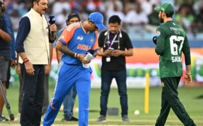 Captains’ trophy moment takes centre stage before Pak-India final