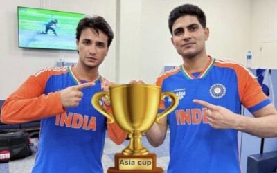 Indian cricketers mocked for flaunting ‘fake Asia Cup trophy’ after snubbing real award