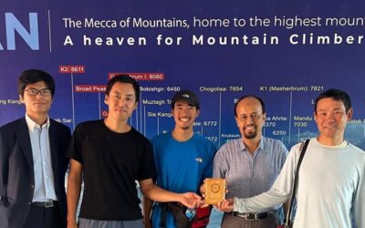Japanese climbers scale 6,080m Hasho Peak II in Karakoram