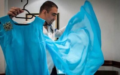 Pakistani designer Omar Mansoor ‘s collection dazzles audiences at London Fashion Week