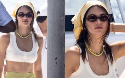 Kendall Jenner sets pulses racing with latest photoshoot on a yacht