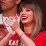 Taylor Swift responds to Travis Kelce’s teammate singing ‘Fate of Ophelia’