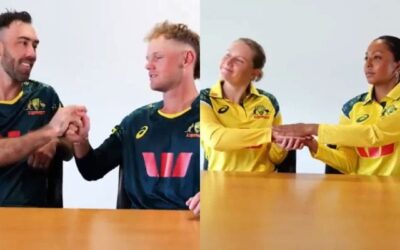 Aussie players mock India over handshake snub to Pakistan