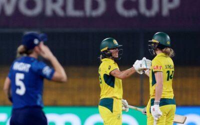 Gardner, Sutherland star as Australia beat England