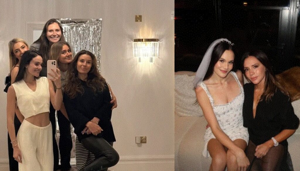 Victoria Beckham sings karaoke at Holly Ramsay’s star studded hen do