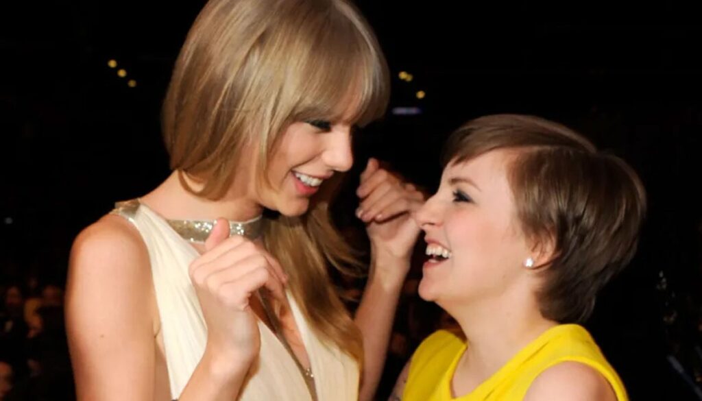 Lena Dunham calls Travis Kelce ‘treasure’ after joining Taylor Swift at Chiefs game