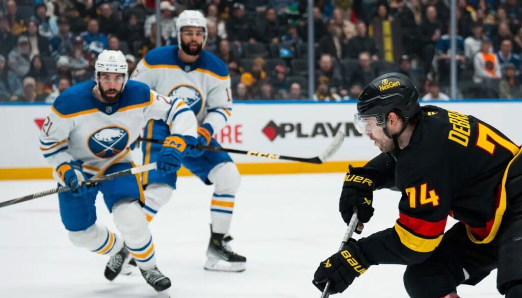 Vancouver begins extended road swing in Buffalo